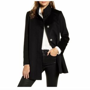 FLEURETTE Stand Collar LORA PIANA Wool Car C